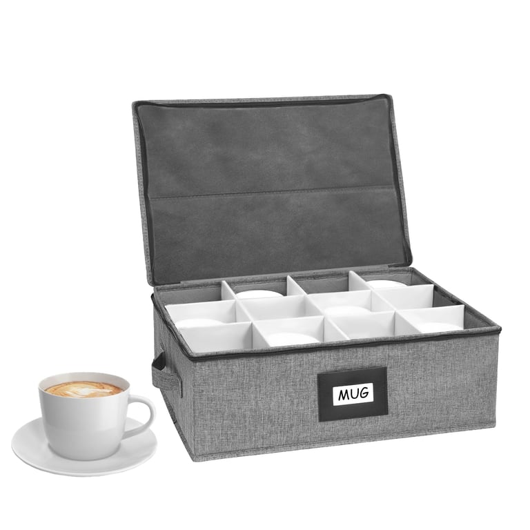 HURZMORO Mug Storage Box