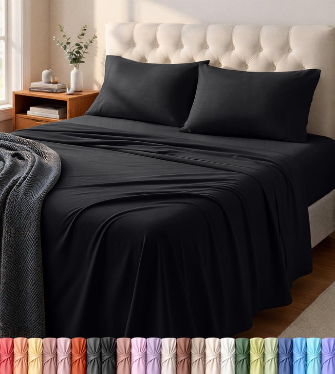 Utopia Jersey Cotton Sheet Set
