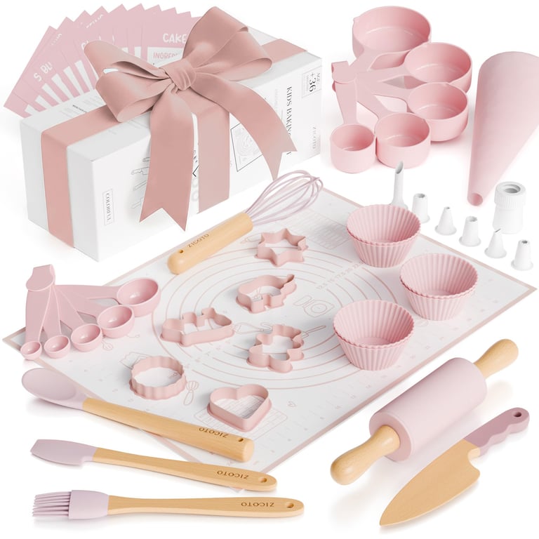 Zicoto Kids' Wooden Baking Set