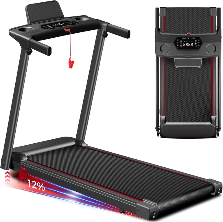 ApexNexus Foldable Treadmill