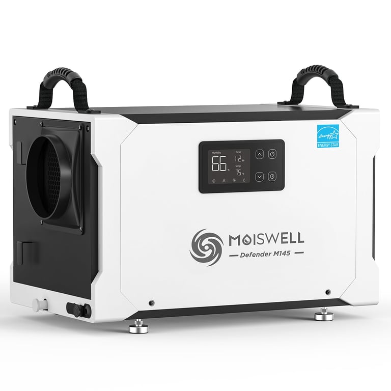 Moiswell 155 Pint Commercial Dehumidifier