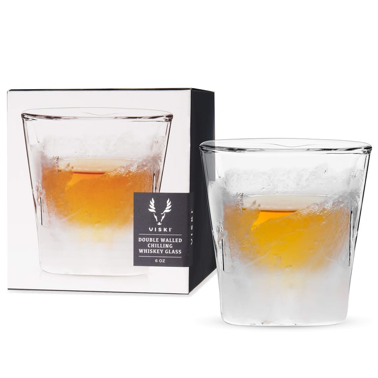Viski Glacier Whiskey Glass