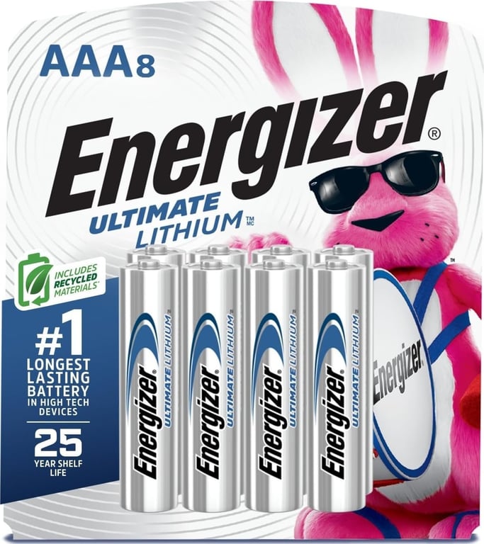 Energizer Ultimate Lithium AAA 8-Pack