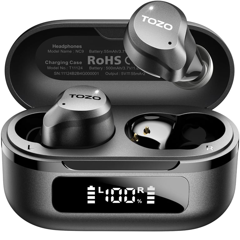 TOZO NC9 Noise-Cancelling Earbuds