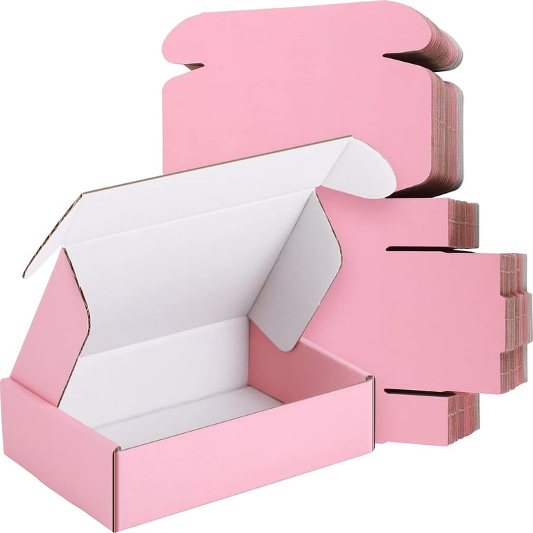 Spakon Pink Shipping Boxes
