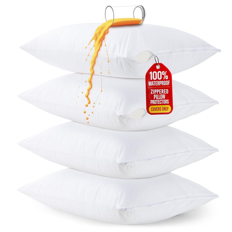 Utopia Zippered Pillow Protectors