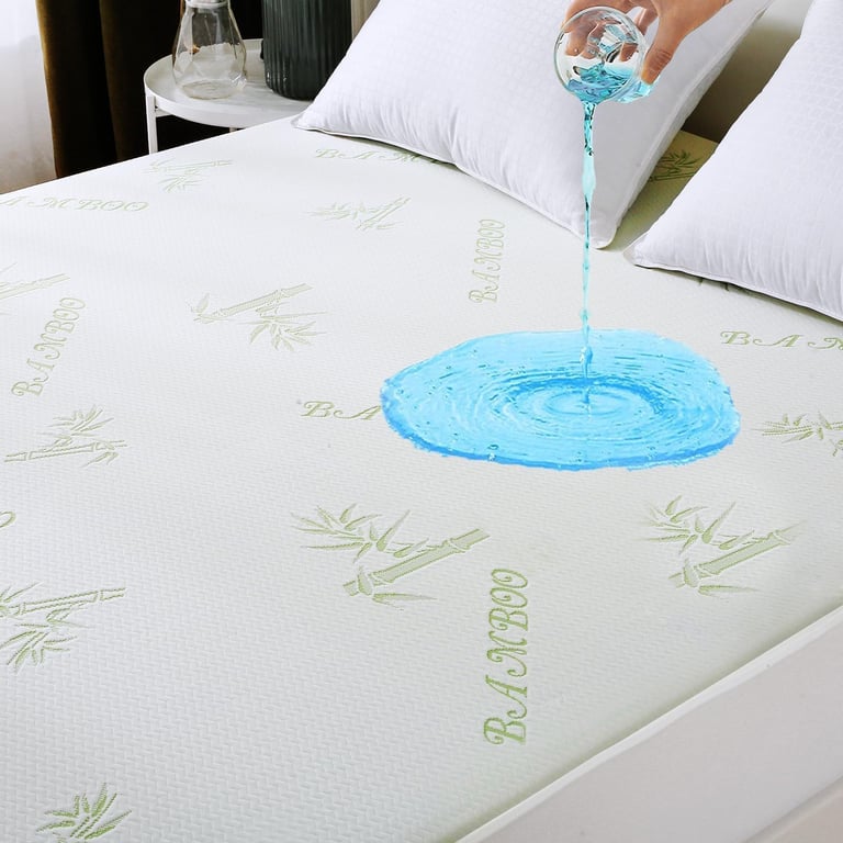 MUXHOMO Queen Waterproof Mattress Protector