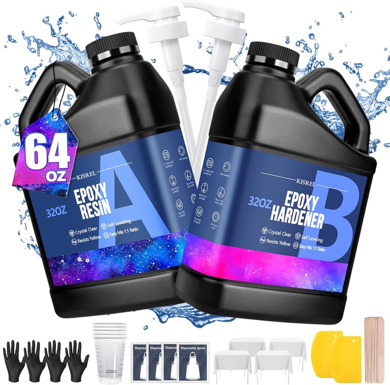 KISREL Clear Epoxy Resin Kit