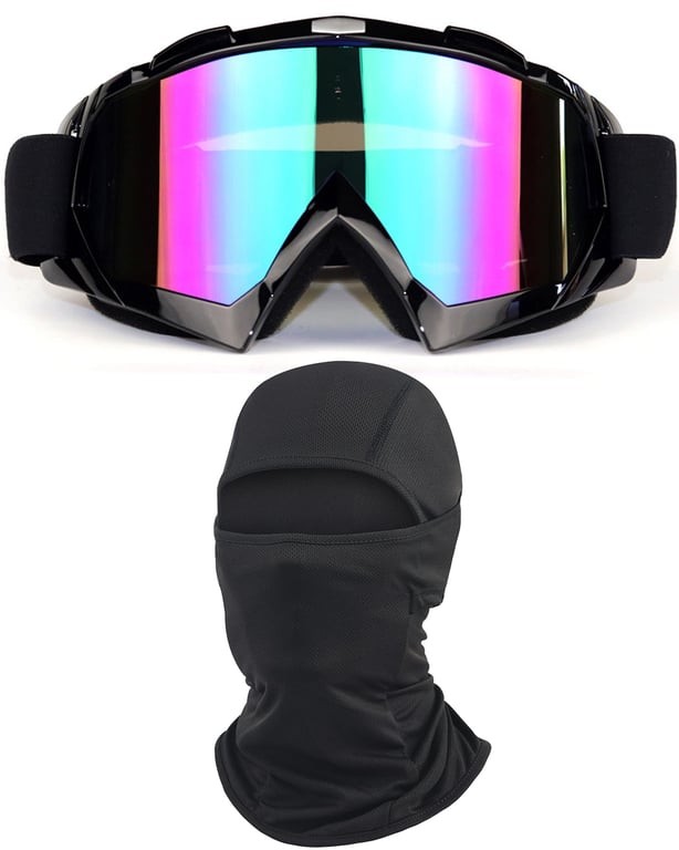 Immoono Offroad Goggles with Balaclava