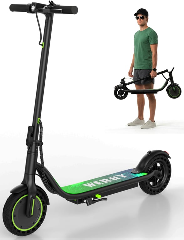 WERHY 500‑1000W Foldable Electric Scooter