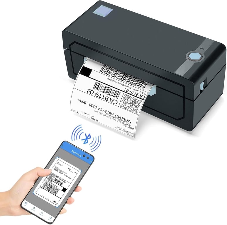 JADENS Bluetooth Shipping Label Printer