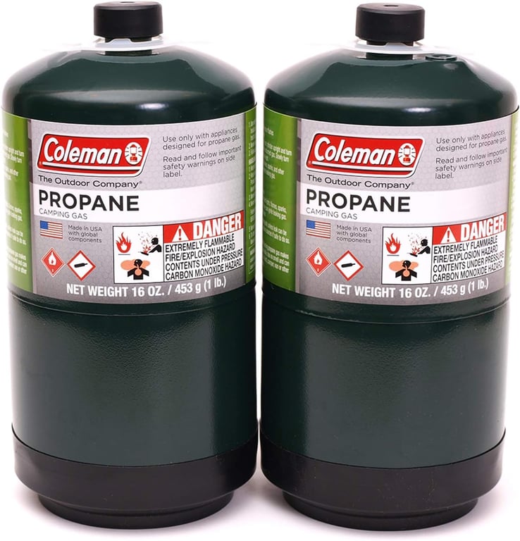 Coleman 16 oz Propane Tanks 2-Pack
