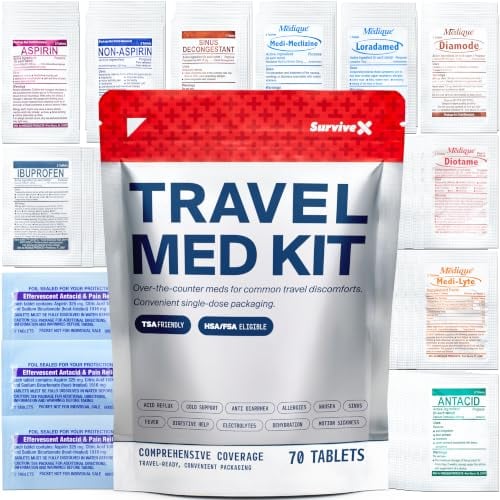 SurviveX Travel Medicine Kit