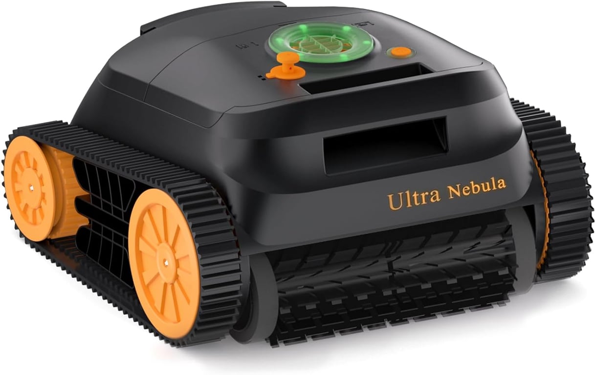 Ultra Nebula Cordless Pool Vacuum Robot, with 5580 GPH Suction, 180 Mins Runtime, Floor & Wall Cleaning, Smart Navigation, Pool Cleaner for Inground and Above Ground Pools up to 3229 Sq.Ft