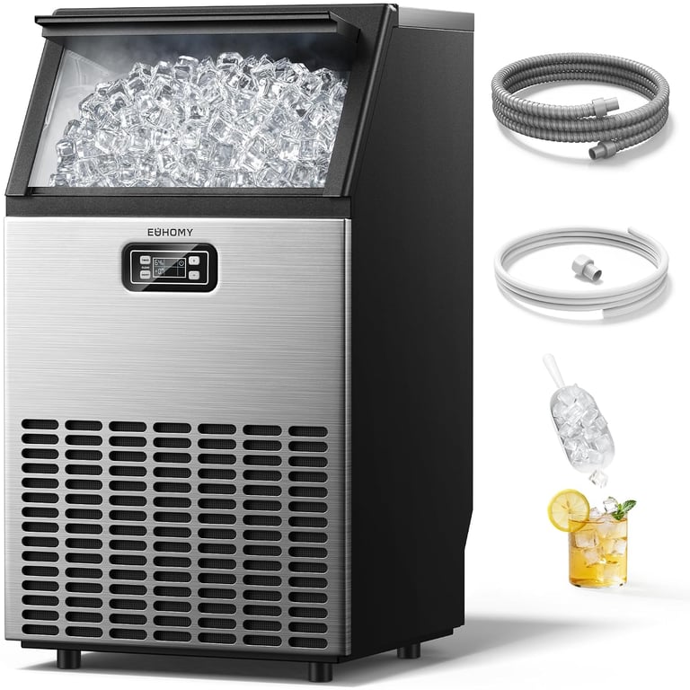 EUHOMY Commercial Ice Maker