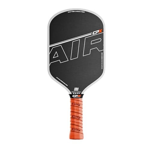 CPX Pro Carbon Fiber Pickleball Paddle - Professional Grade, Matte Finish, Honeycomb Core, Tennis Style Grip - Edgeless Paddle Designed in Chicago, USA