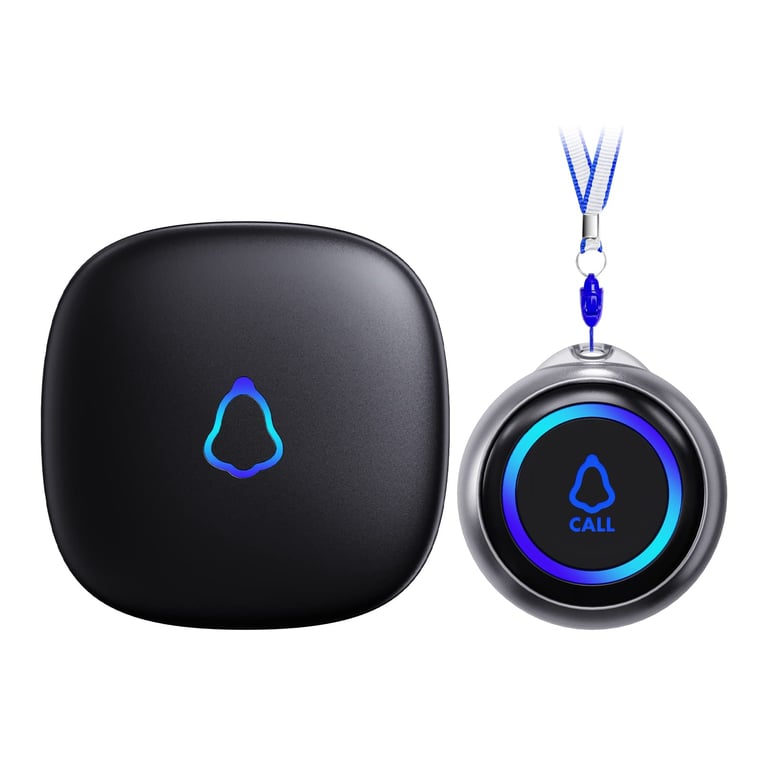 STECHRO 1-Button Wireless SOS Pager