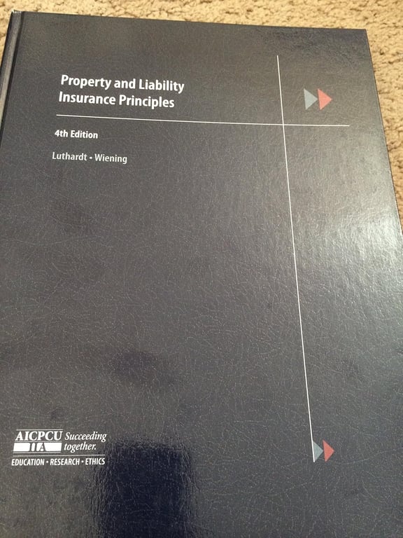 Property & Liability Insurance Principles