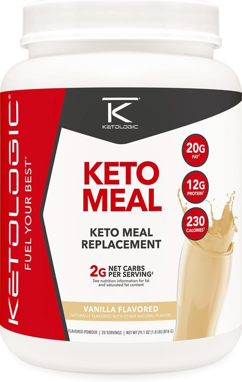 KetoLogic Vanilla Meal Shake