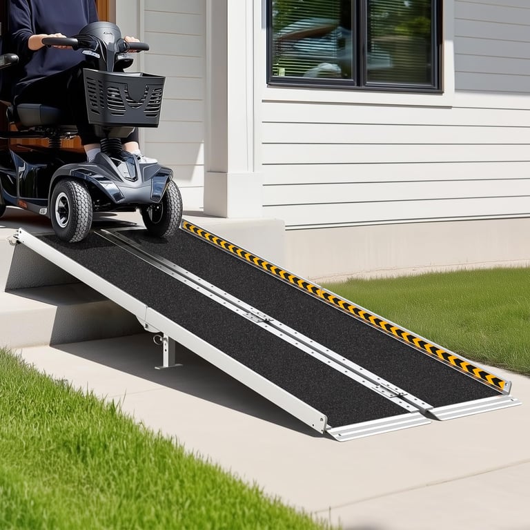 gardhom 5FT Folding Wheelchair Ramp