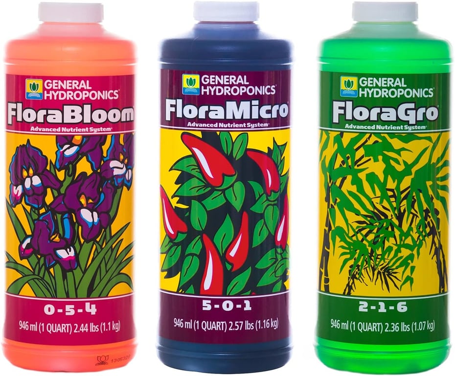 General Hydroponics Flora Series