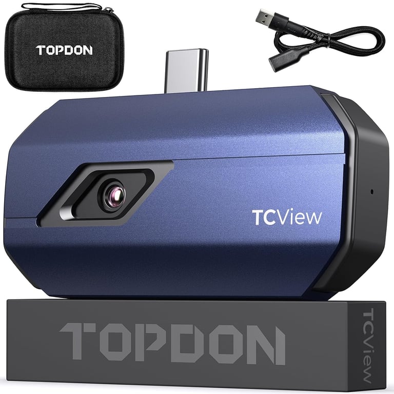 TOPDON TC001 Thermal Imaging Camera for Android, 512x384 High Resolution