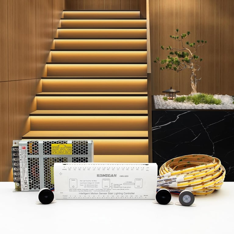 KOMIGAN Motion LED Stair Lighting Kit