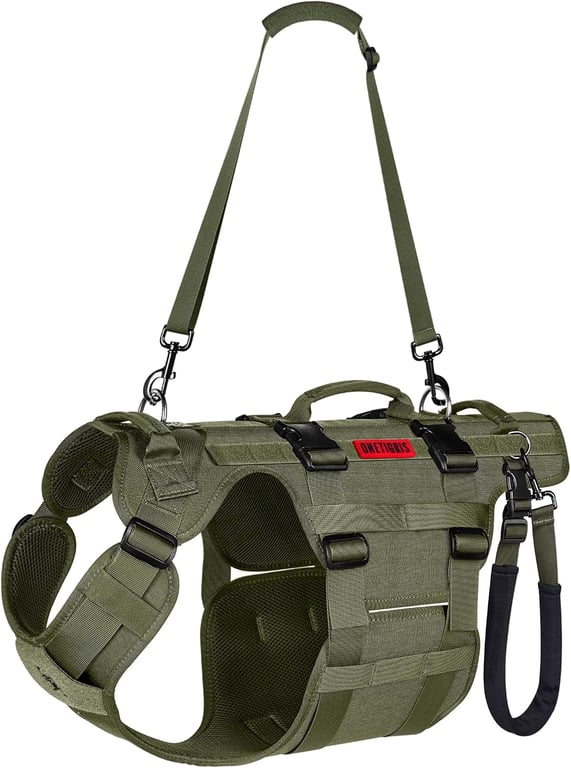 OneTigris Dog Lift Harness (Green, Large)