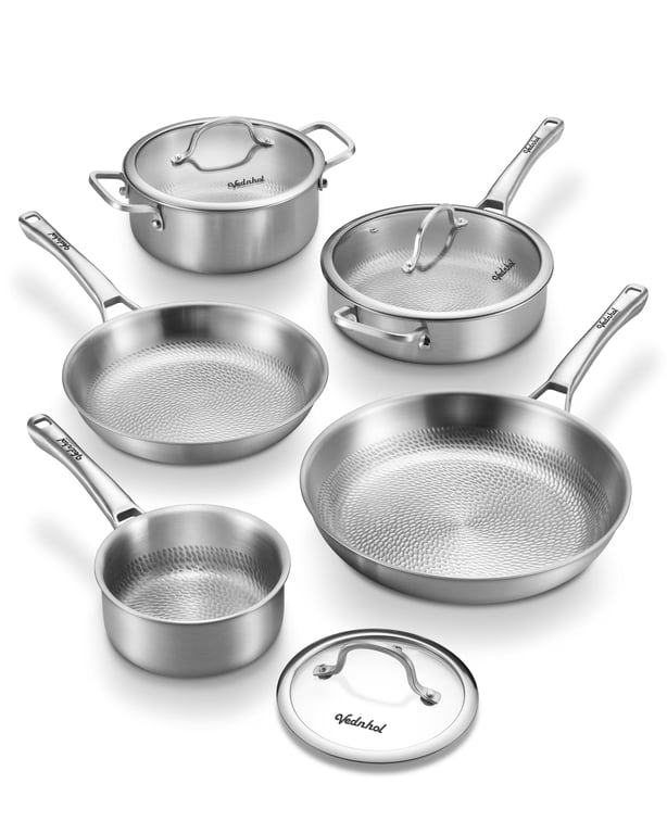 VEDNHOL Titanium Cookware Set