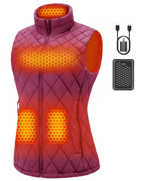 Wulcea Women's Graphene Heated Vest