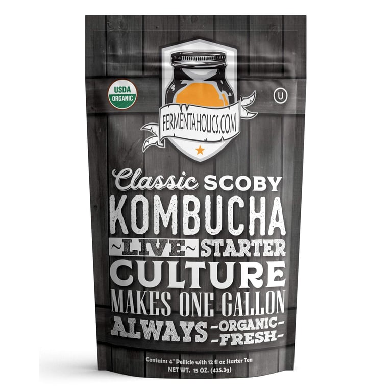 Fermentaholics Kombucha SCOBY Kit