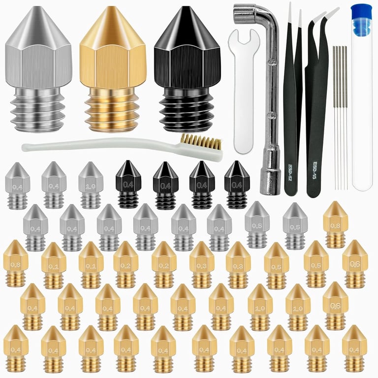 Axeyil 50-Piece Nozzle Set