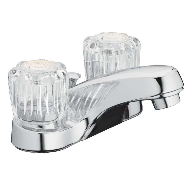 Aqua Vista Two‑Handle Chrome Faucet