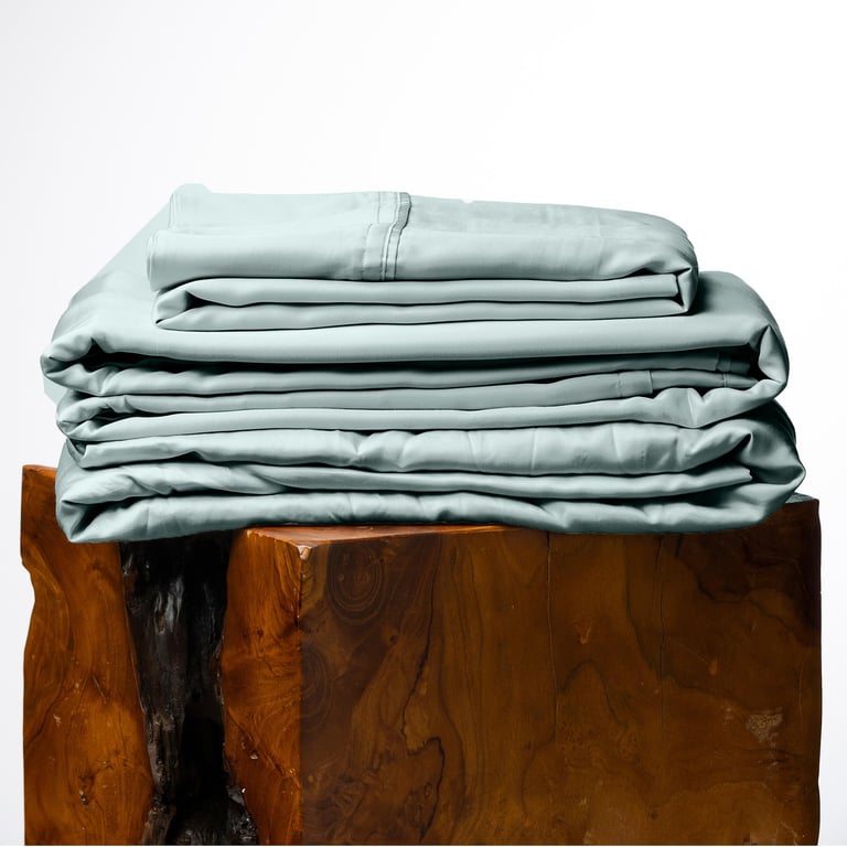Olive + Crate Eucalyptus King Sheets