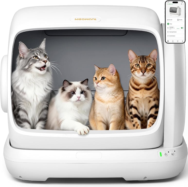Meowant Self-Cleaning Cat Litter Box