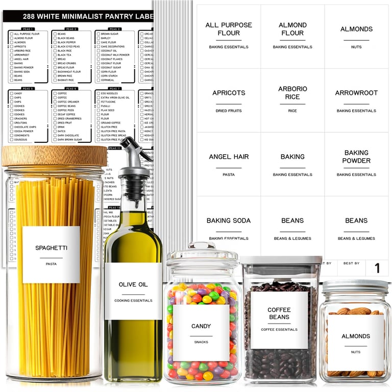 Kuocodall Pantry Labels