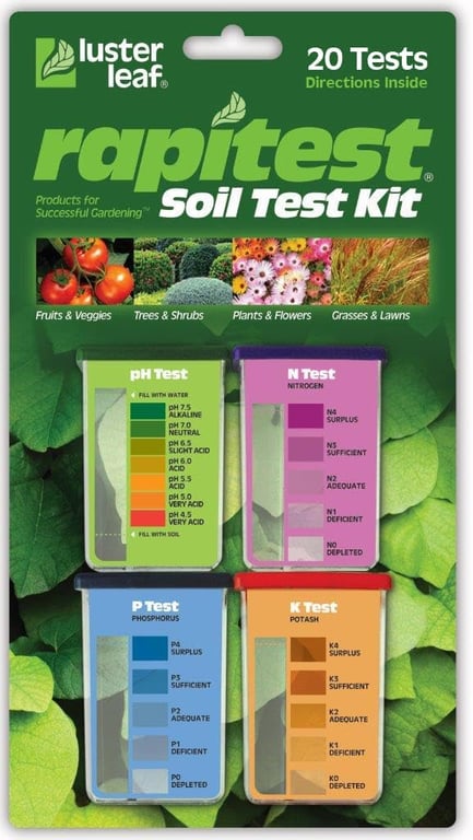 Luster Leaf Rapitest Soil Test Kit