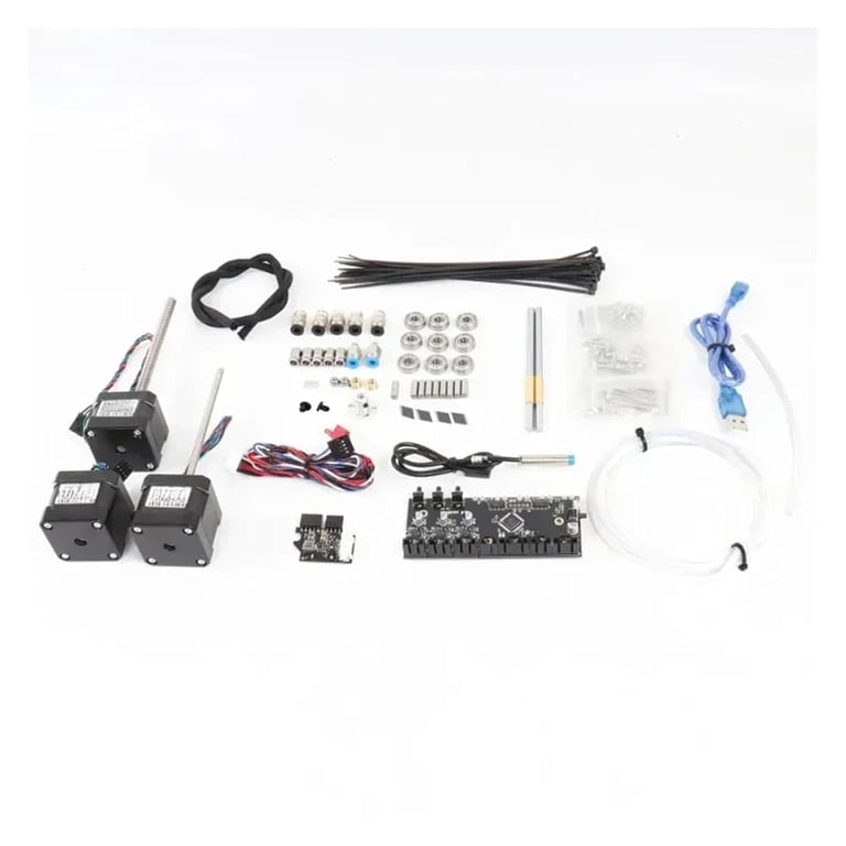 Compatible with Prusa I3 MK3/MK3S/MK4 Core ONE MMU3 Kit MMU Multi Material 3 Control Board PD Motors Kit FINDA Probe Power Signal Cables(MMU3,for MK4)