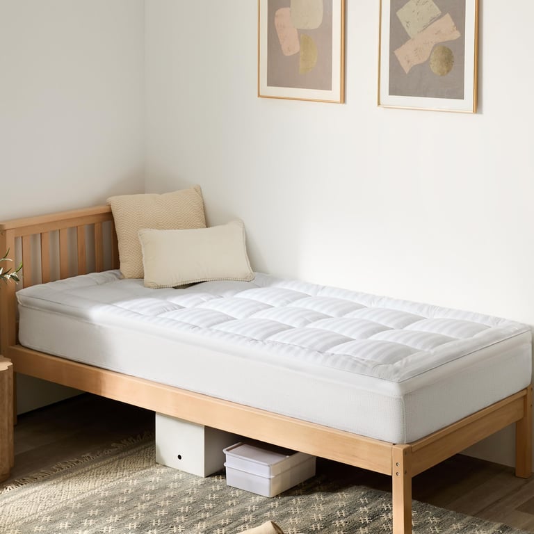 Soft and Lofty Twin Mattress Pad
