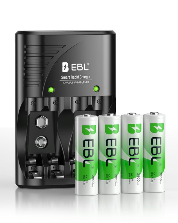 EBL 4-Bay Battery Charger
