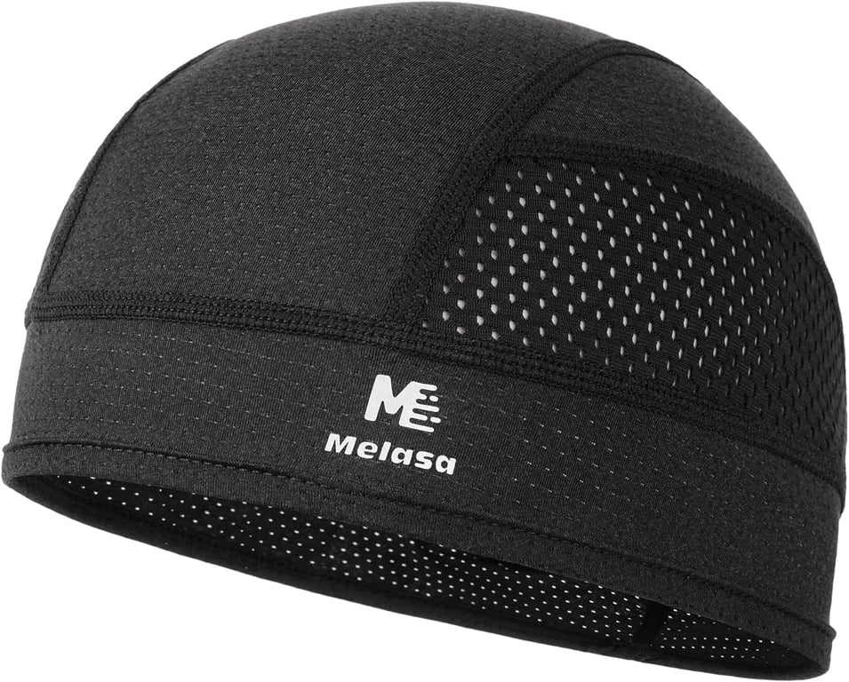 MELASA Cooling Skull Cap Breathable Sweat-Wicking Under Helmet
