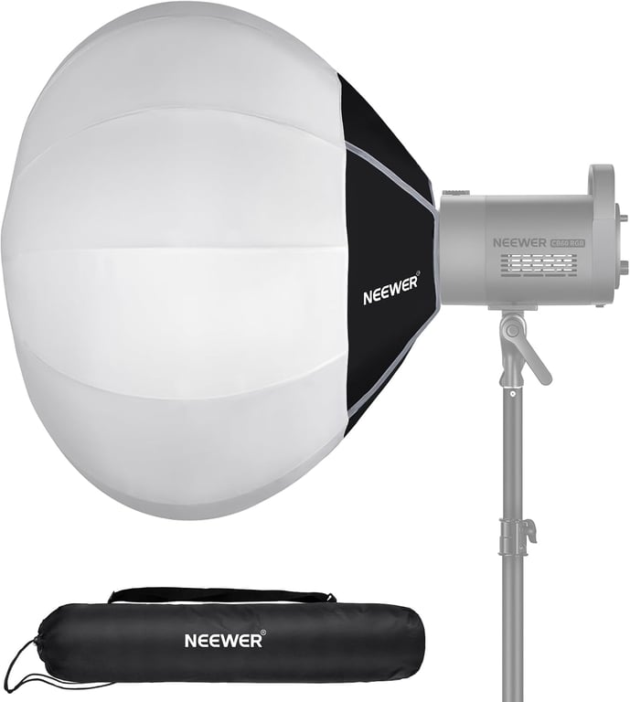 NEEWER 26"/65cm Lantern Softbox, Quick Release 360°, Bowens Mount, NS26L