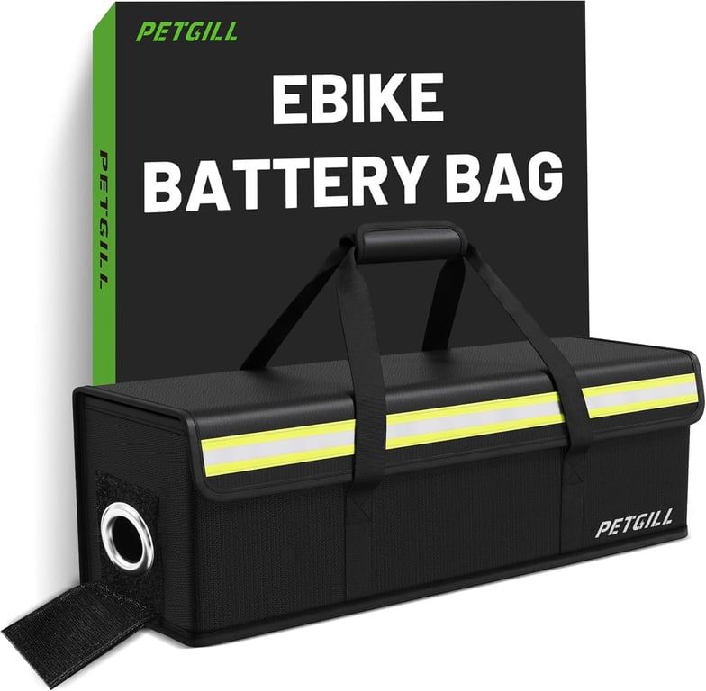 PETGILL E‑Bike Battery Safe Bag