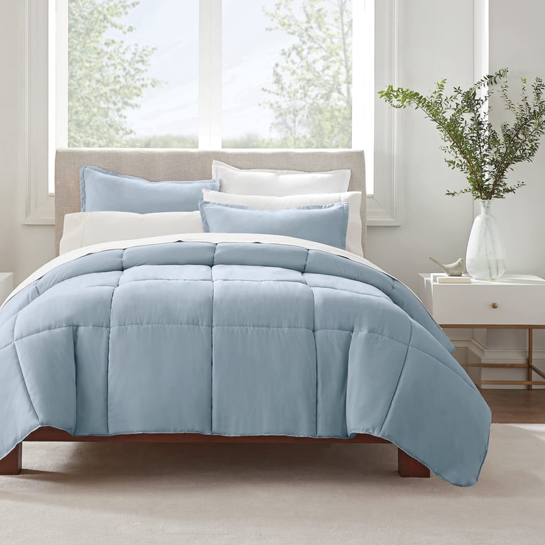 Serta Simply Clean Comforter Set