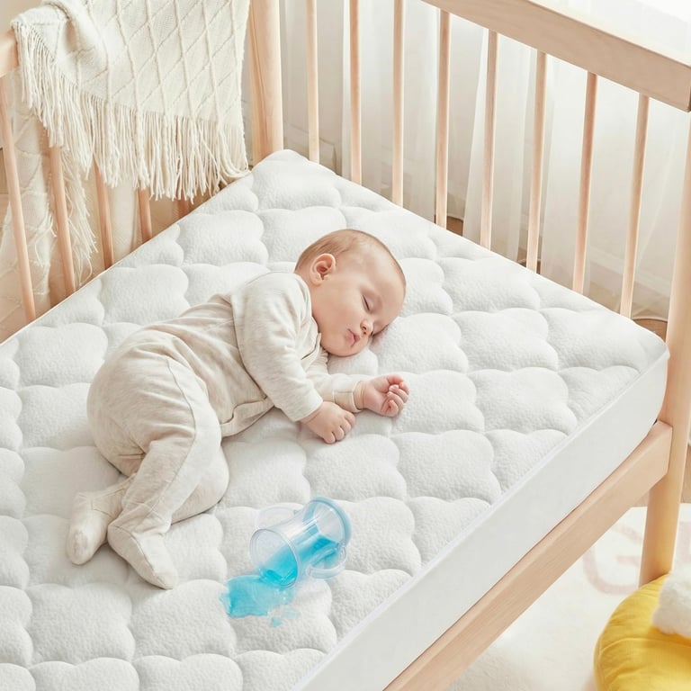 SLEEP ZONE Waterproof Crib Protector