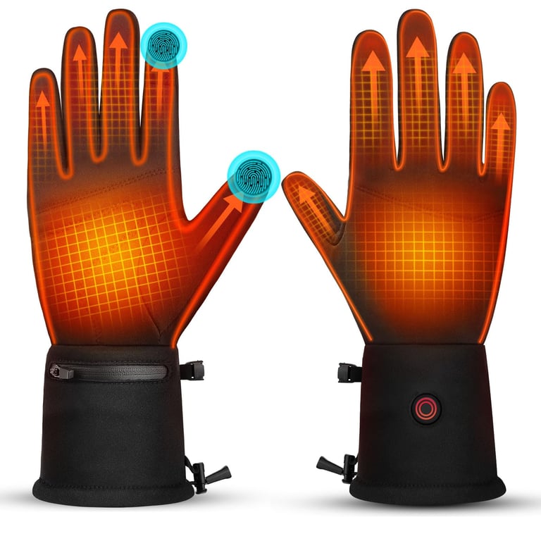 Ebullient Waterproof Heated Motorcycle Gloves