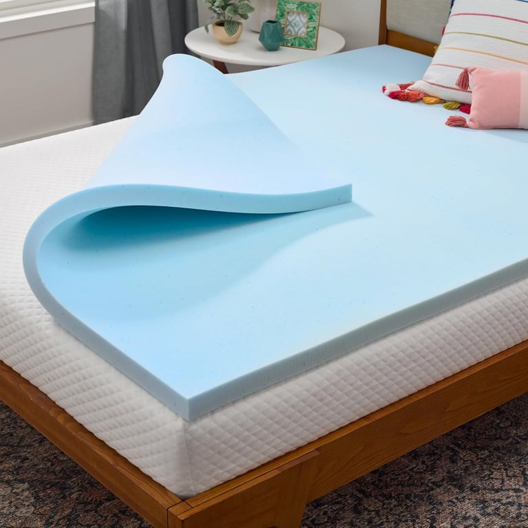 Linenspa 2‑Inch Gel Memory Foam Topper
