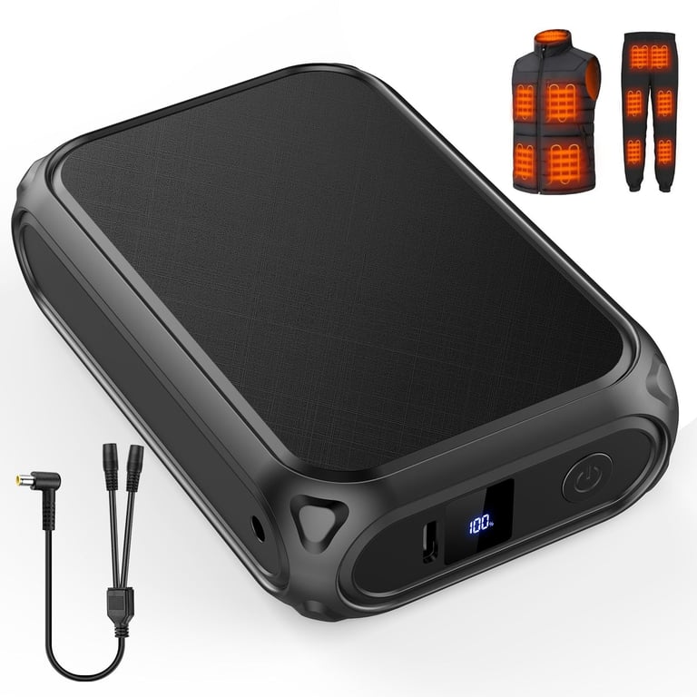 MRBIU 20000mAh Heated Jacket Power Bank