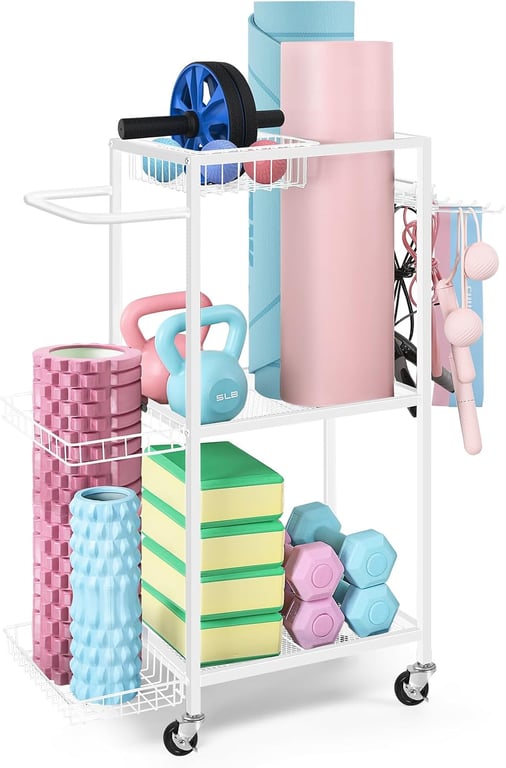 LIANTRAL Yoga Mat Storage Rack