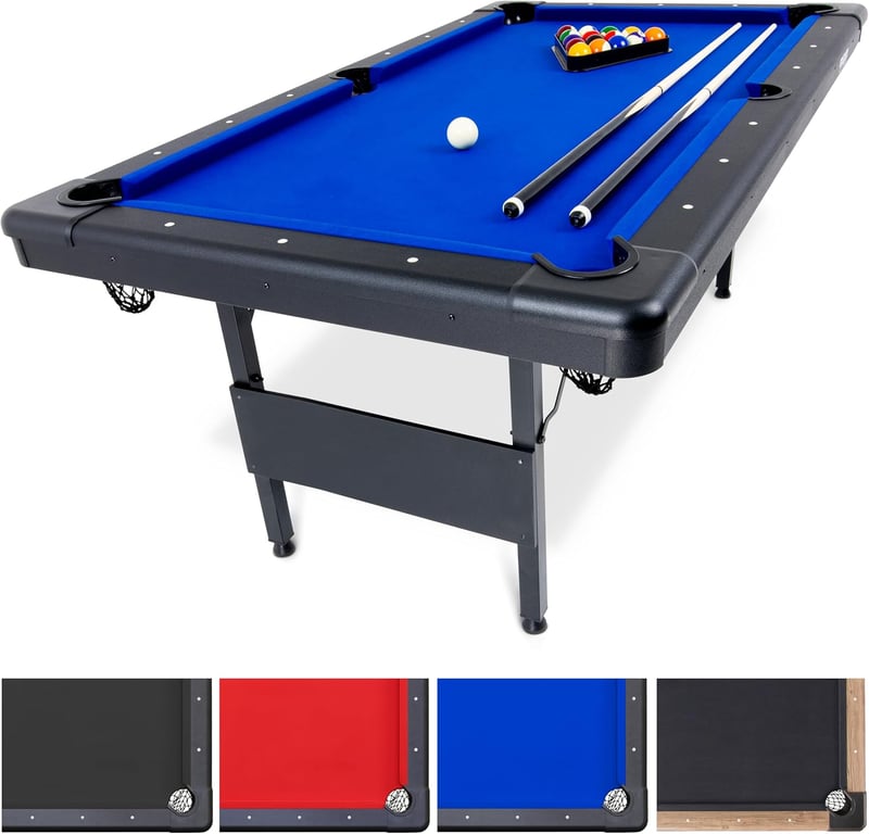 GoSports Portable Billiard Table – Budget 6‑ft
